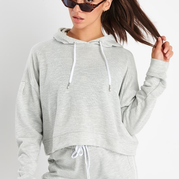 NWT Alala Volt Hoodie- Silver Melange - Picture 1 of 6
